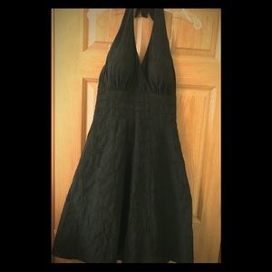 Madison Leigh Halter Black Dress